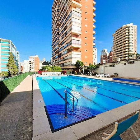 Apartment Sea View II In Rincon De Loix -Free Parking, Wi-Fi, Pool, New Air Conditioning ベニドルム エクステリア 写真