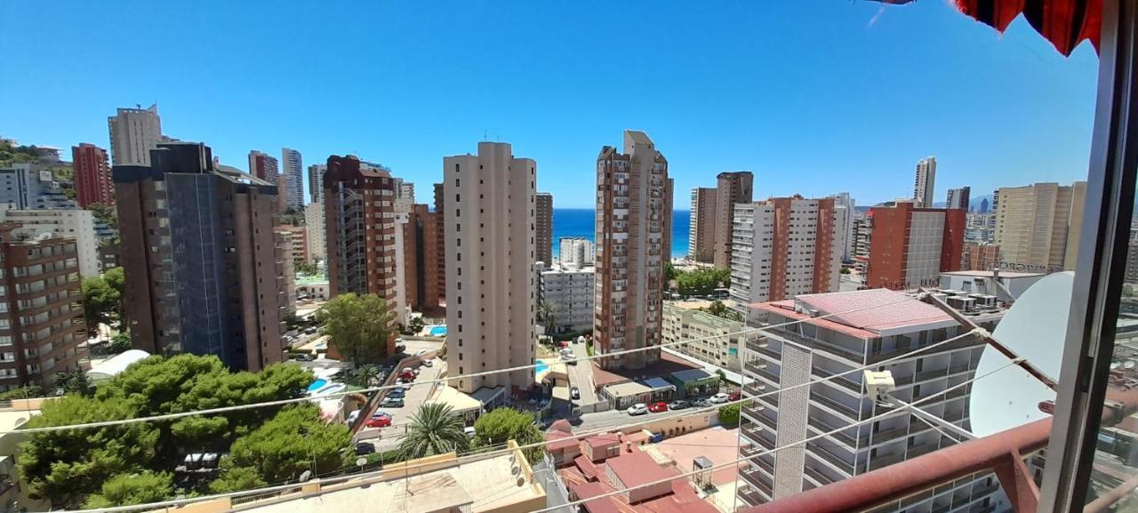 Apartment Sea View II In Rincon De Loix -Free Parking, Wi-Fi, Pool, New Air Conditioning ベニドルム エクステリア 写真