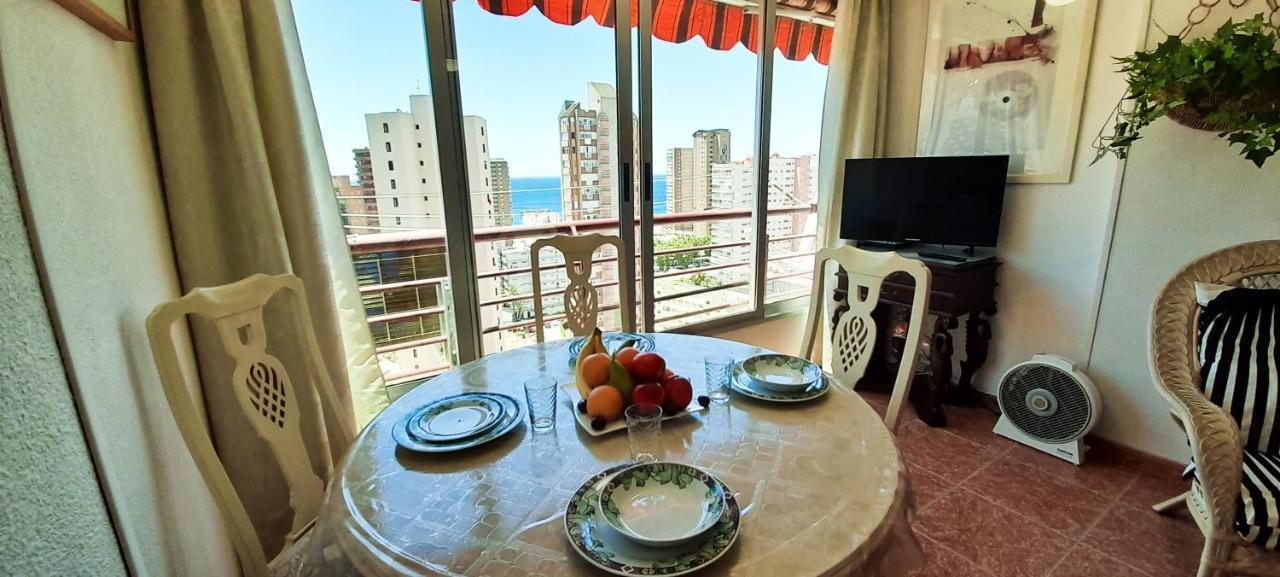 Apartment Sea View II In Rincon De Loix -Free Parking, Wi-Fi, Pool, New Air Conditioning ベニドルム エクステリア 写真