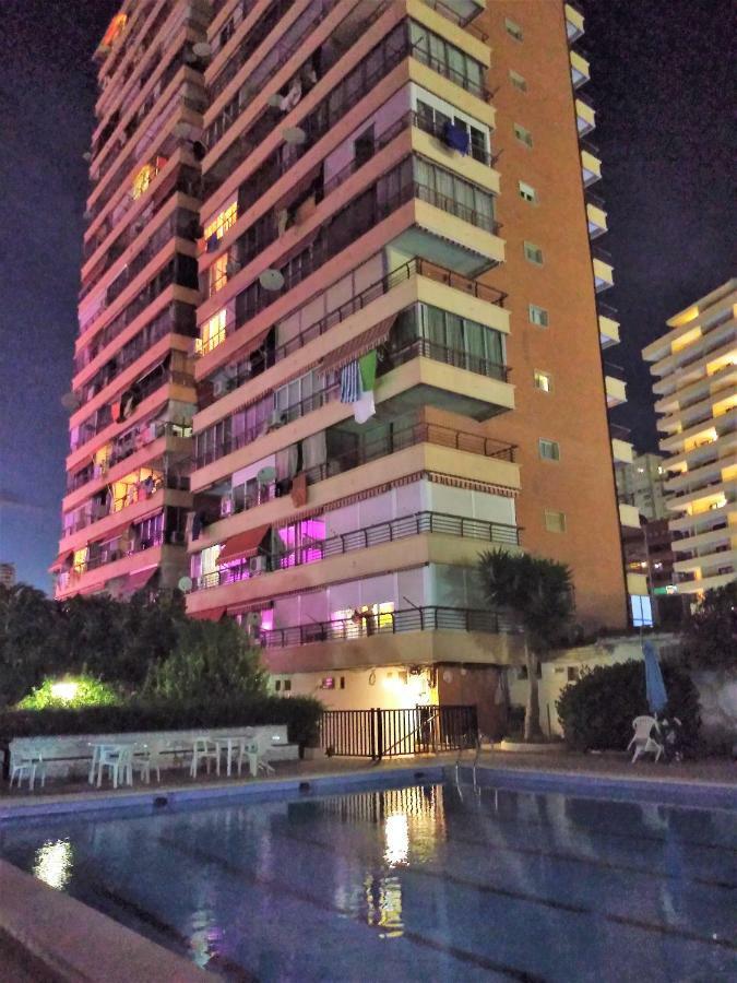 Apartment Sea View II In Rincon De Loix -Free Parking, Wi-Fi, Pool, New Air Conditioning ベニドルム エクステリア 写真