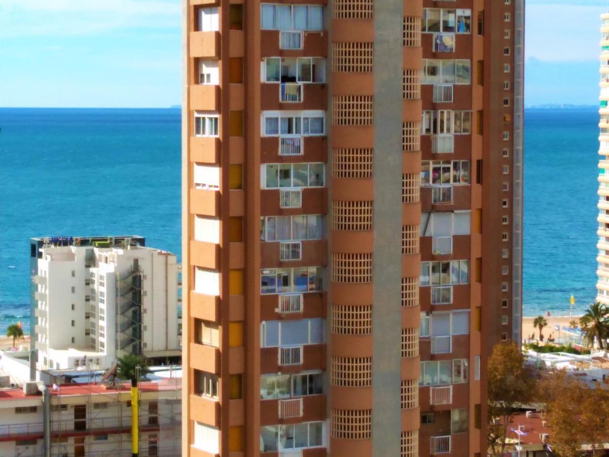 Apartment Sea View II In Rincon De Loix -Free Parking, Wi-Fi, Pool, New Air Conditioning ベニドルム エクステリア 写真